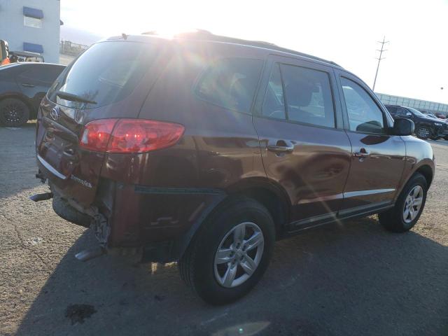 5NMSG13DX9H238086 - 2009 HYUNDAI SANTA FE GLS BURGUNDY photo 3