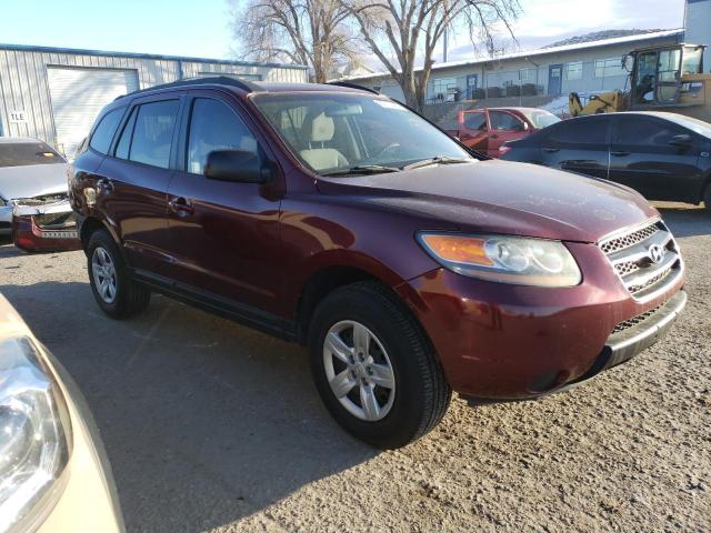 5NMSG13DX9H238086 - 2009 HYUNDAI SANTA FE GLS BURGUNDY photo 4