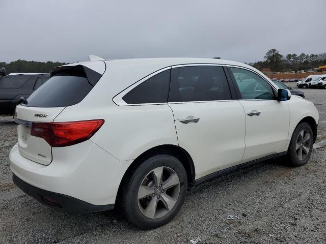 5FRYD4H22EB018351 - 2014 ACURA MDX WHITE photo 3