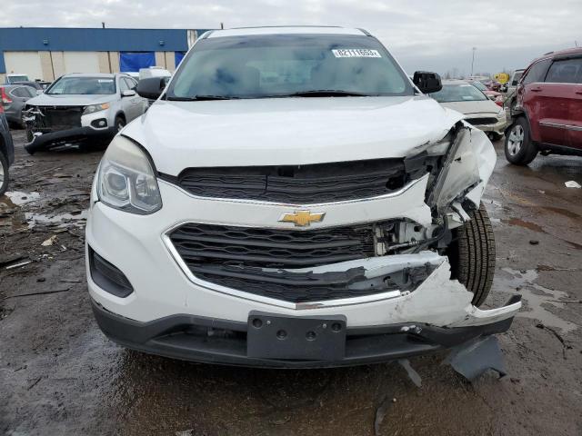 2GNFLEEK4H6169568 - 2017 CHEVROLET EQUINOX LS WHITE photo 5