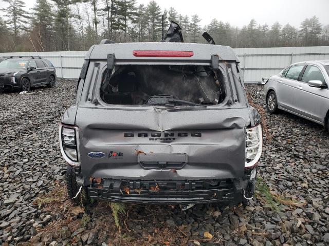 3FMCR9A61NRD28606 - 2022 FORD BRONCO SPO GRAY photo 6