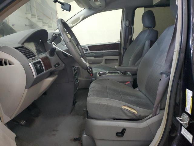 2A4RR5D12AR109705 - 2010 CHRYSLER TOWN & COU TOURING BLACK photo 7