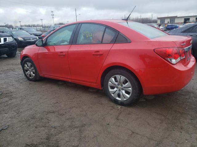 1G1PA5SHXE7346642 - 2014 CHEVROLET CRUZE LS RED photo 2