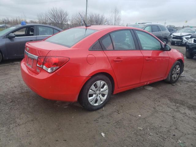 1G1PA5SHXE7346642 - 2014 CHEVROLET CRUZE LS RED photo 3