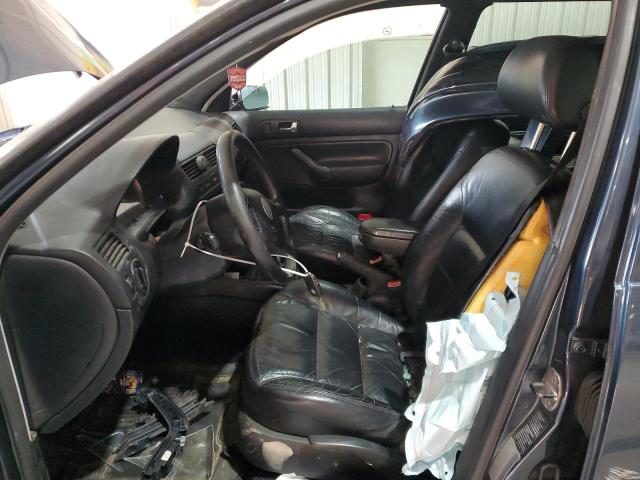 WVWSE61J75W008279 - 2005 VOLKSWAGEN JETTA GLS BLUE photo 7