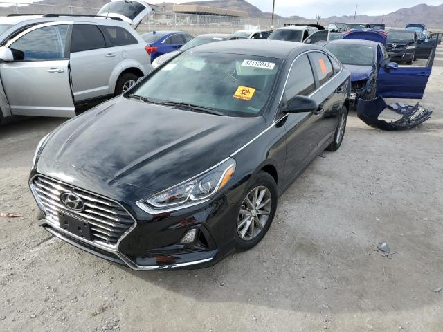 5NPE24AF7KH745666 - 2019 HYUNDAI SONATA SE BLACK photo 1