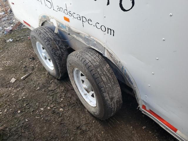 5HCKU1627JE038952 - 2018 ATLAS CARGO TRAILER TANDEM WHITE photo 9