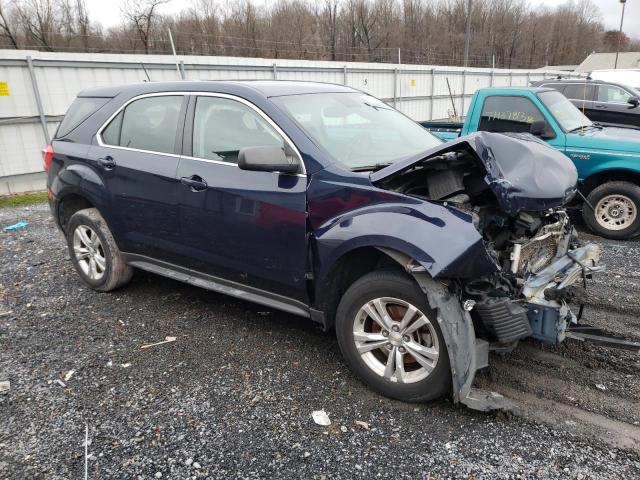 2GNALBEK9H1554744 - 2017 CHEVROLET EQUINOX LS BLUE photo 4