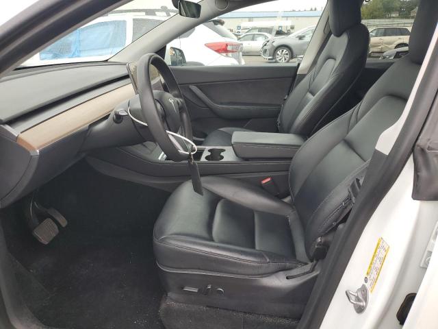 5YJYGDED4MF109618 - 2021 TESLA MODEL Y أبيض صورة 7