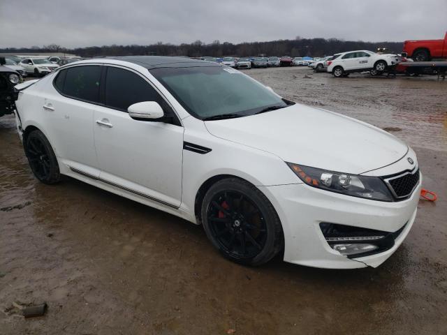 5XXGR4A63DG099271 - 2013 KIA OPTIMA SX WHITE photo 4