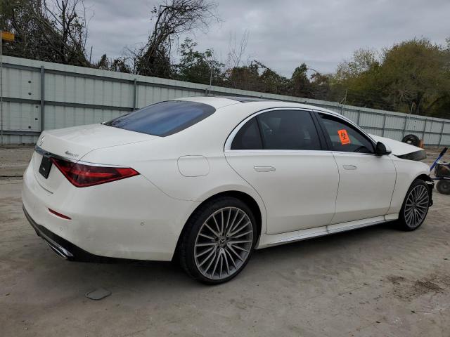 W1K6G7GB5PA235204 - 2023 MERCEDES-BENZ S 580 4MATIC WHITE photo 3