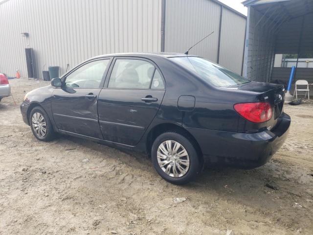2T1BR30E28C879580 - 2008 TOYOTA COROLLA CE შავი ფოტო 2
