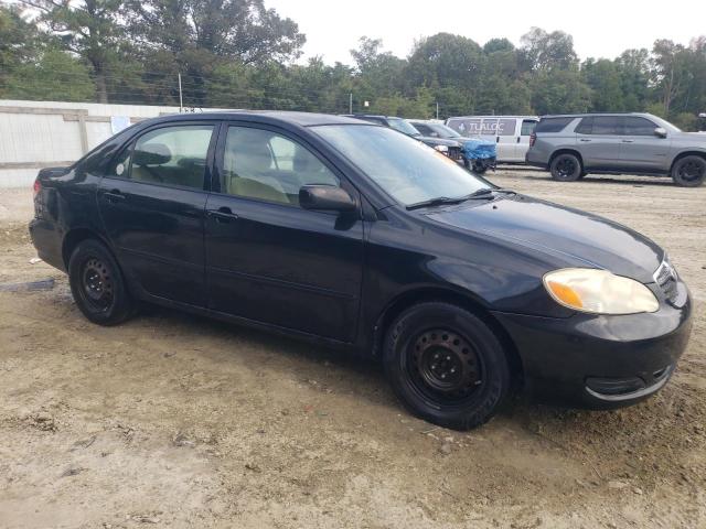 2T1BR30E28C879580 - 2008 TOYOTA COROLLA CE შავი ფოტო 4