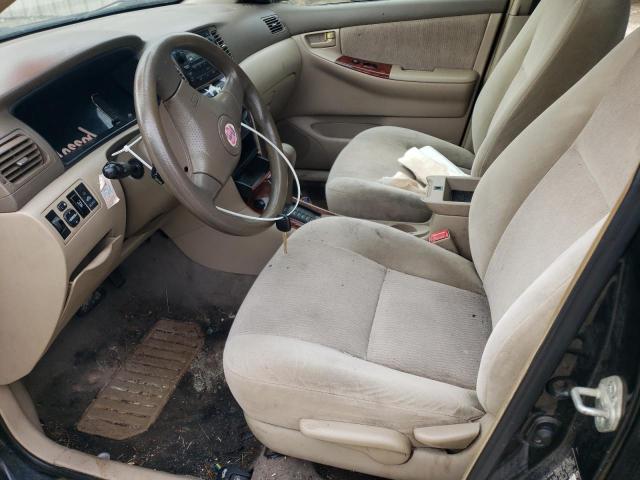 2T1BR30E28C879580 - 2008 TOYOTA COROLLA CE შავი ფოტო 7