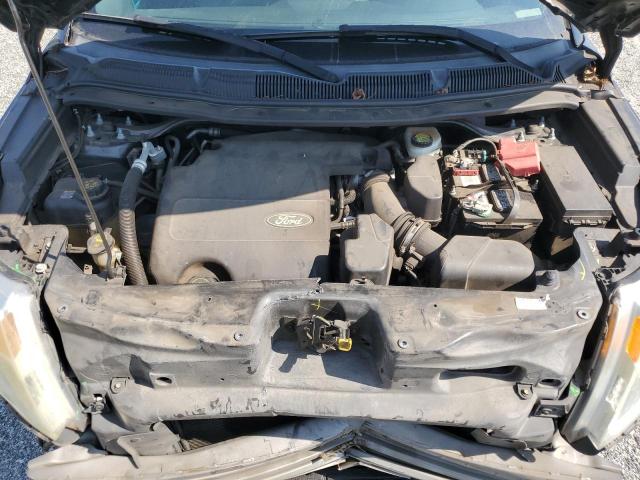 1FM5K8D82FGA62171 - 2015 FORD EXPLORER XLT ნაცრისფერი ფოტო 12