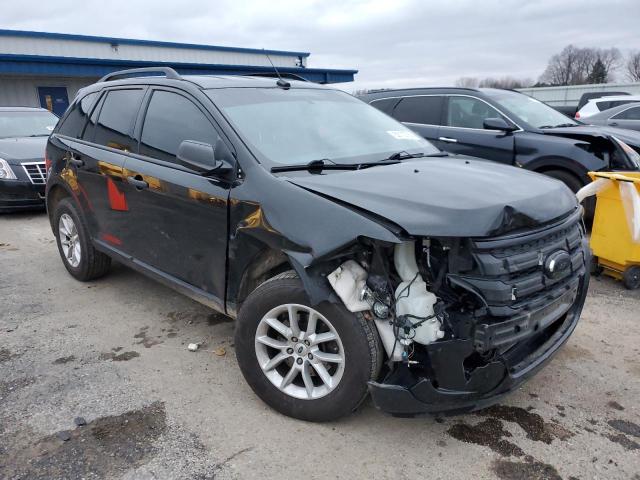 2FMDK3GC0EBB63777 - 2014 FORD EDGE SE BLACK photo 4