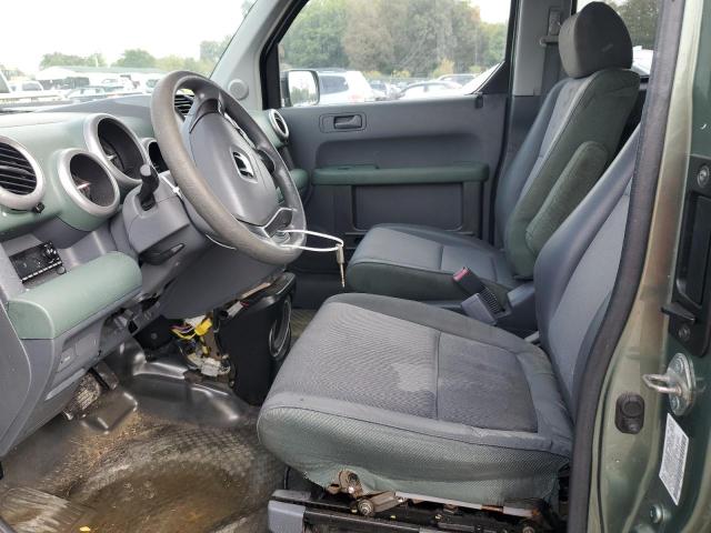 5J6YH18695L011914 - 2005 HONDA ELEMENT EX GREEN photo 7