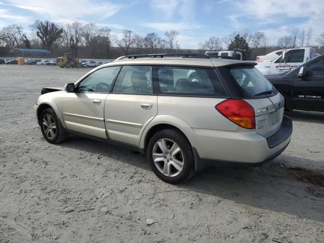 4S4BP63C074306014 - 2007 SUBARU LEGACY OUTBACK SILVER photo 2