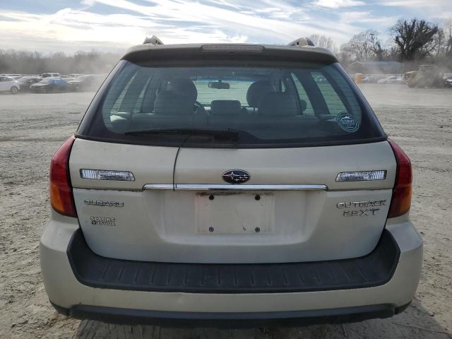 4S4BP63C074306014 - 2007 SUBARU LEGACY OUTBACK SILVER photo 6