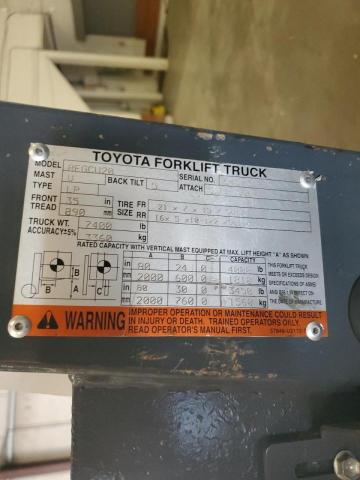 64573 - 2014 TOYOTA FORKLIFT 橙色 照片 10