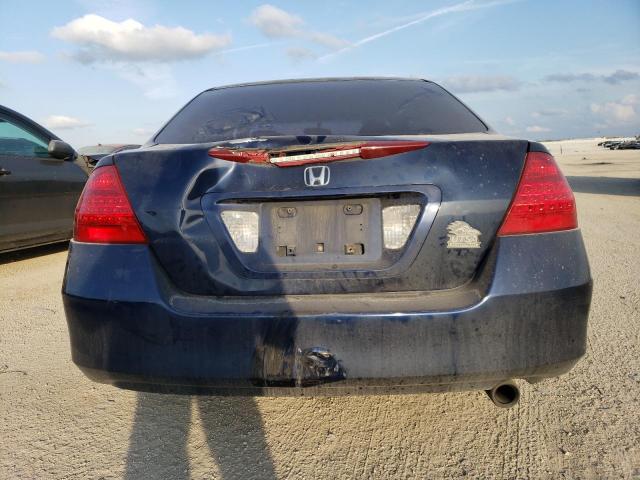 1HGCM563X7A181372 - 2007 HONDA ACCORD SE BLUE photo 6