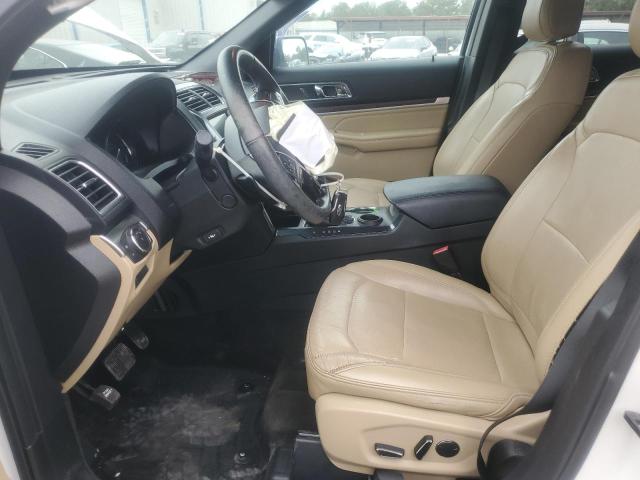 1FM5K7F86HGB78807 - 2017 FORD EXPLORER LIMITED თეთრი ფოტო 7