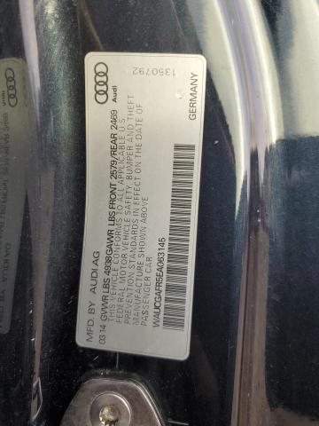 WAUCGAFR5EA063145 - 2014 AUDI S5 PREMIUM PLUS შავი ფოტო 13