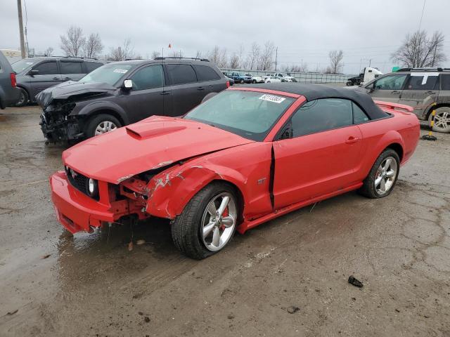1ZVFT85H265199592 - 2006 FORD MUSTANG GT RED photo 1