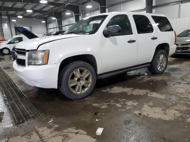 1GNFK03048R223138 - 2008 CHEVROLET TAHOE K1500 POLICE WHITE photo 1