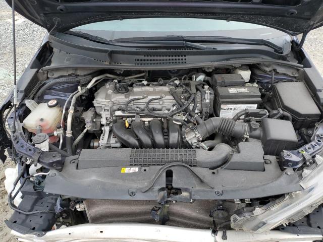 5YFEPMAE2MP168642 - 2021 TOYOTA COROLLA LE BLUE photo 11