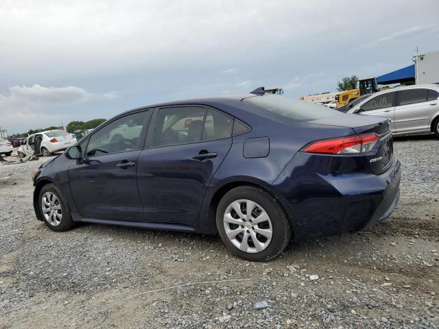 5YFEPMAE2MP168642 - 2021 TOYOTA COROLLA LE BLUE photo 2
