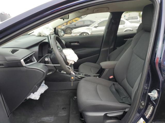 5YFEPMAE2MP168642 - 2021 TOYOTA COROLLA LE BLUE photo 7
