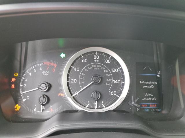 5YFEPMAE2MP168642 - 2021 TOYOTA COROLLA LE BLUE photo 9