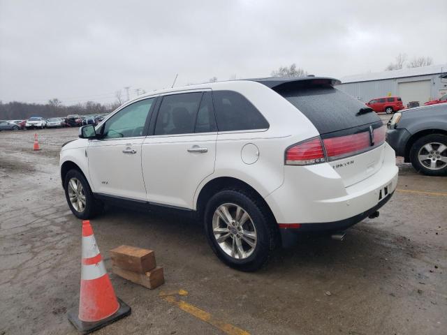 2LMDJ8JCXABJ09992 - 2010 LINCOLN MKX WHITE photo 2