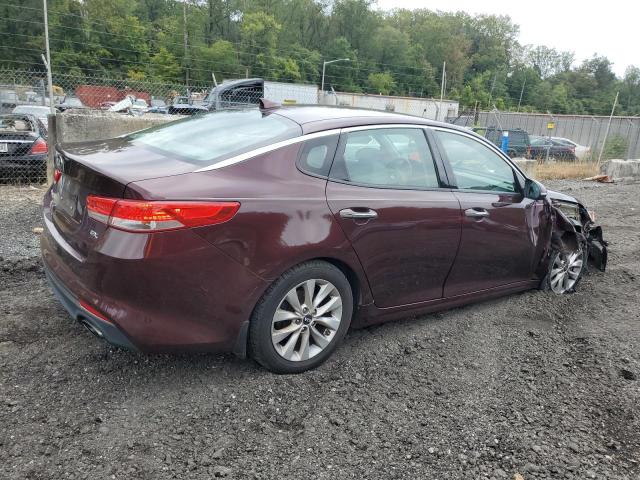 5XXGU4L38GG031313 - 2016 KIA OPTIMA EX RED photo 3