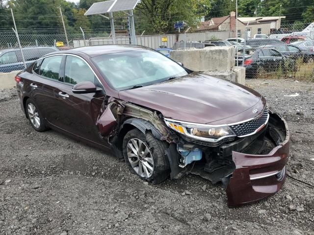 5XXGU4L38GG031313 - 2016 KIA OPTIMA EX RED photo 4