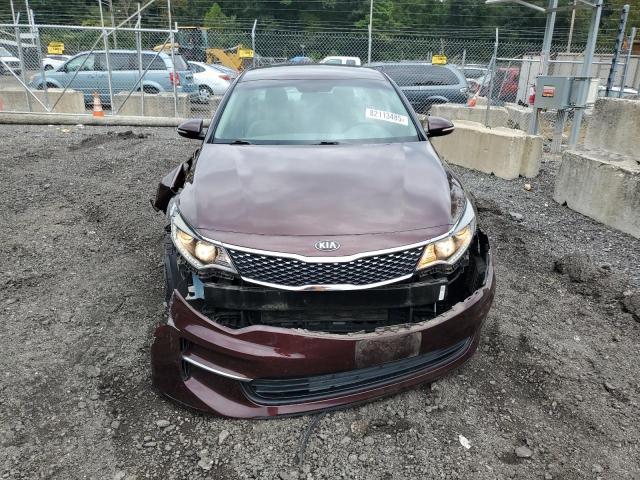5XXGU4L38GG031313 - 2016 KIA OPTIMA EX RED photo 5