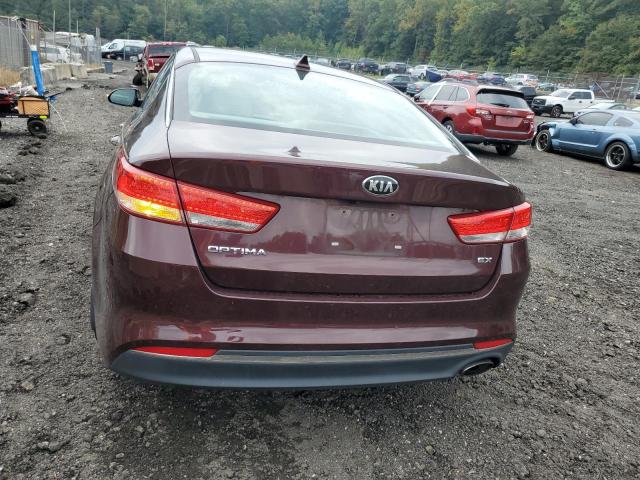 5XXGU4L38GG031313 - 2016 KIA OPTIMA EX RED photo 6
