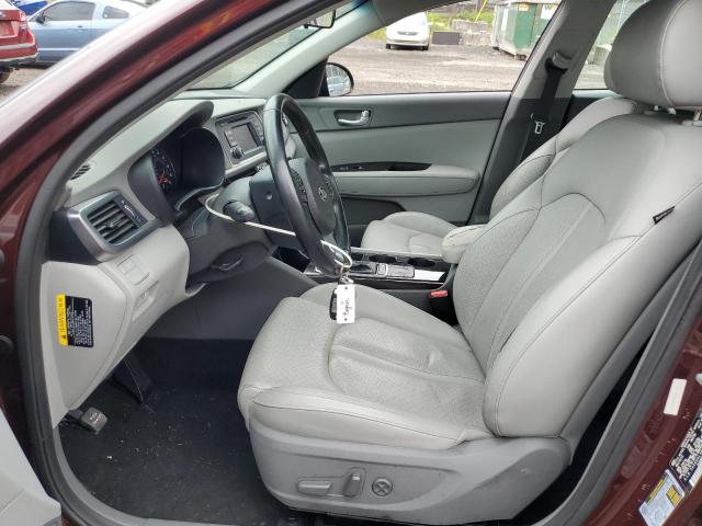 5XXGU4L38GG031313 - 2016 KIA OPTIMA EX RED photo 7