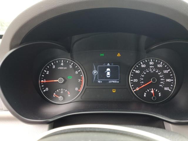 5XXGU4L38GG031313 - 2016 KIA OPTIMA EX RED photo 9