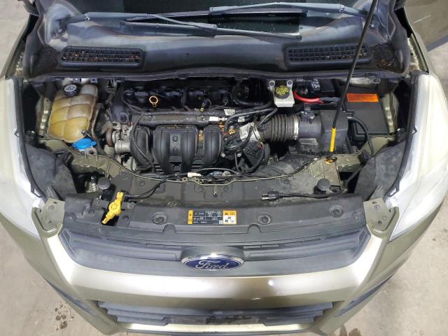 1FMCU0F79DUC15425 - 2013 FORD ESCAPE S GREEN photo 12
