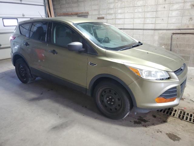 1FMCU0F79DUC15425 - 2013 FORD ESCAPE S GREEN photo 4