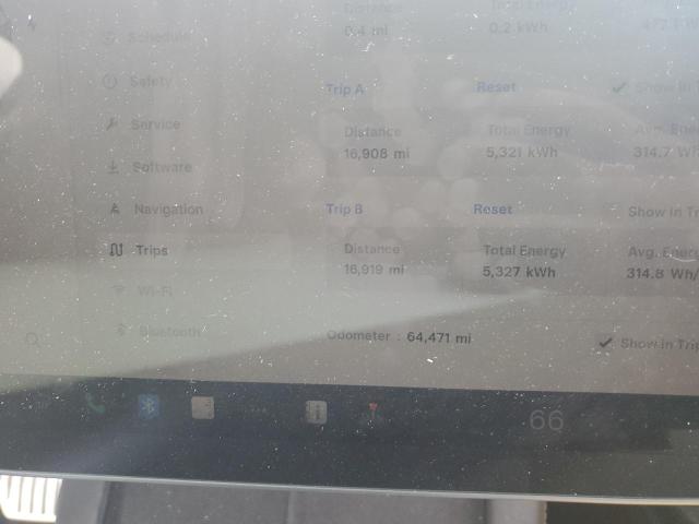 7SAYGDEF9NF495099 - 2022 TESLA MODEL Y 黑色 照片 9