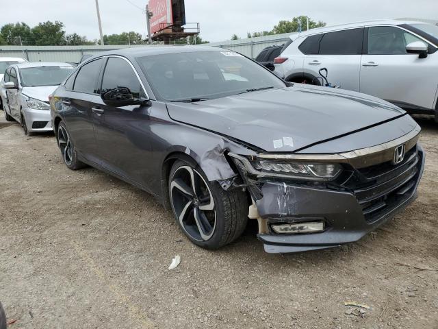 1HGCV1F34JA229459 - 2018 HONDA ACCORD SPORT CHARCOAL photo 4