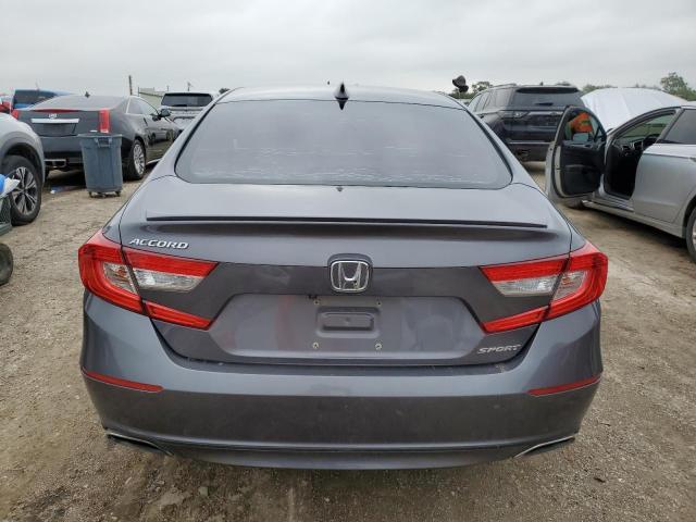 1HGCV1F34JA229459 - 2018 HONDA ACCORD SPORT CHARCOAL photo 6