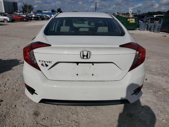 19XFC2F51JE033520 - 2018 HONDA CIVIC LX WHITE photo 6