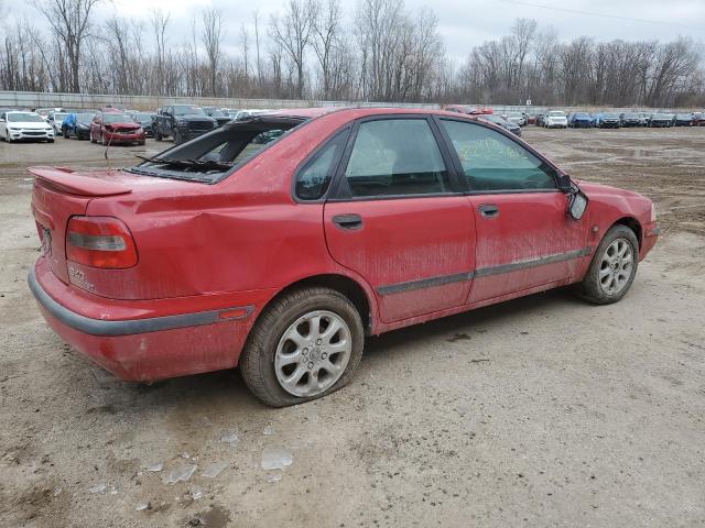 YV1VS2550YF577050 - 2000 VOLVO S40 RED photo 3