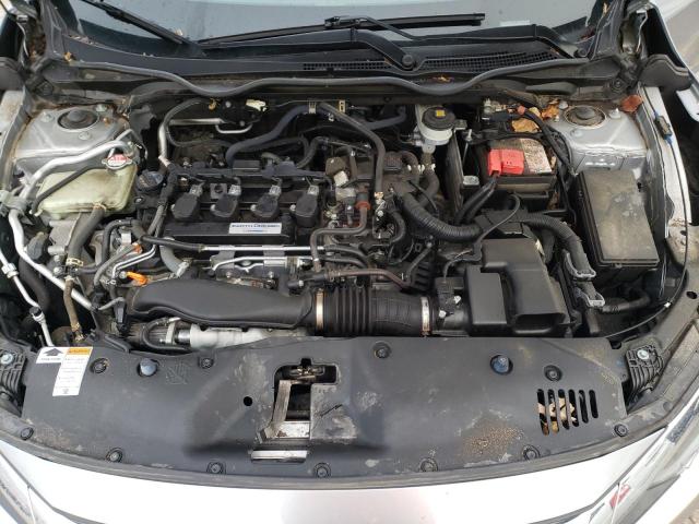 JHMFC1F3XJX028551 - 2018 HONDA CIVIC EX SILVER photo 11