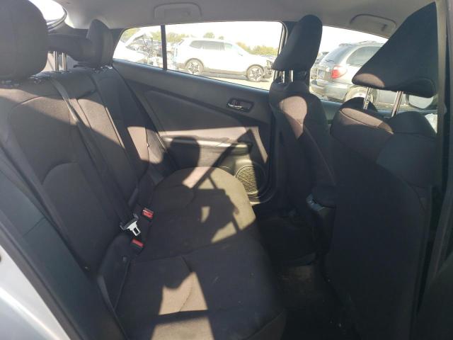 JTDKAMFU4N3168107 - 2022 TOYOTA PRIUS NIGHT SHADE Сріблястий фото 10