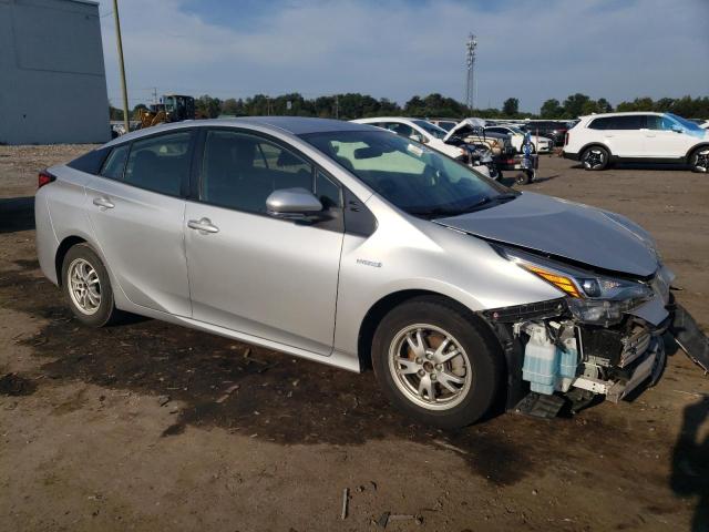 JTDKAMFU4N3168107 - 2022 TOYOTA PRIUS NIGHT SHADE Сріблястий фото 4